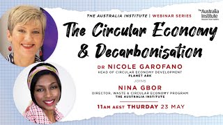 The Circular Economy and Decarbonisation | Webinar