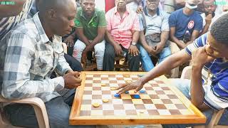 Lapas Draughts Competition Grand Finale. Nii Aryee 2:0 Kickway. 5 Pieces. screenshot 3