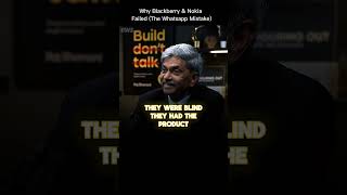 Why Blackberry & Nokia Failed (The Whatsapp Mistake) | Raj Shamani