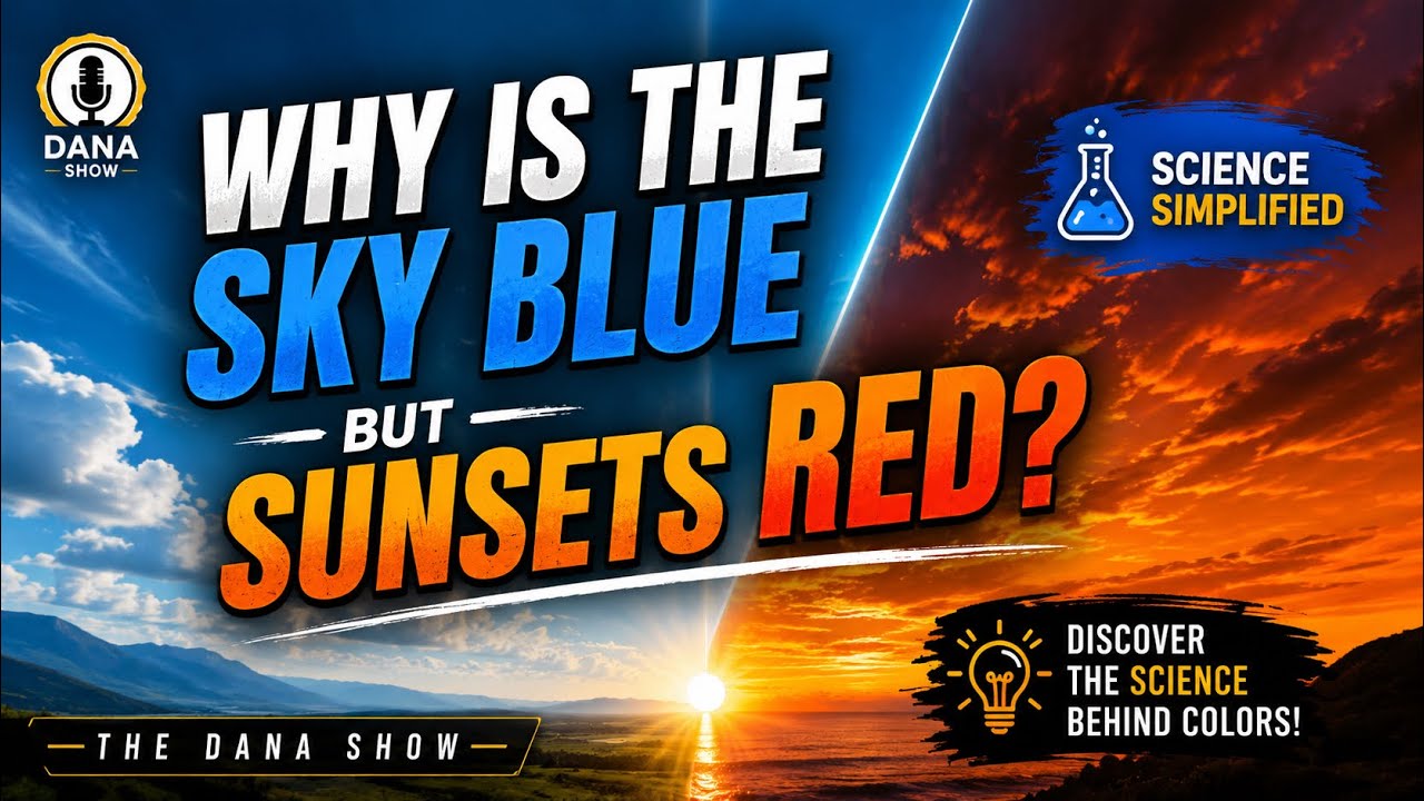 Why is the Sky Blue but Sunsets Red?| The Dana Show-2025 - YouTube
