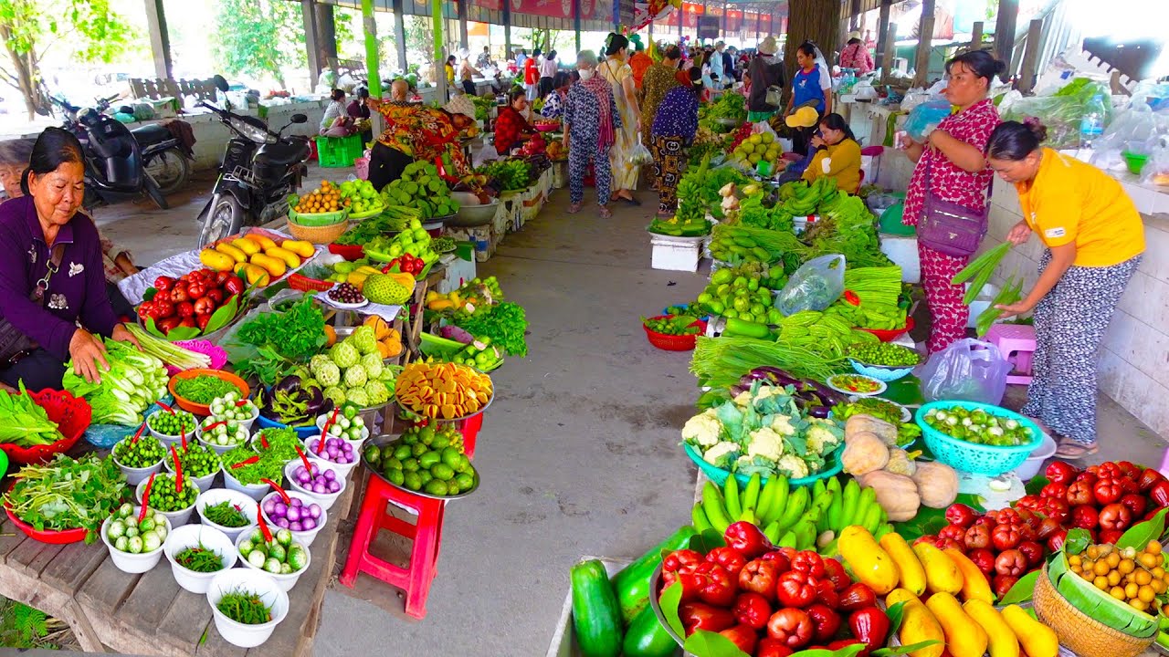 Cambodian Popular Exotic Food Destination @ Kean Svay Krav Resort | Local Food