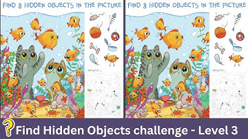 Ultimate Hidden Objects Challenge: Can You Find Them All? Level 2