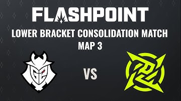 G2 vs Ninjas in Pyjamas - Map 3 (Dust2) - Flashpoint 3 - Consolidation Final