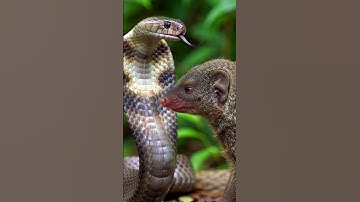 "Mongoose vs Cobra! | Epic Fight for Survival" #snake #dangeroussnake #poisonoussnake