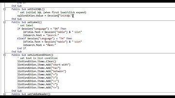 ASP.NET 18/30 Create List of Value