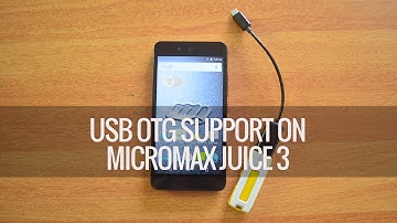 USB OTG Support on Micromax Canvas Juice 3 | Techniqued