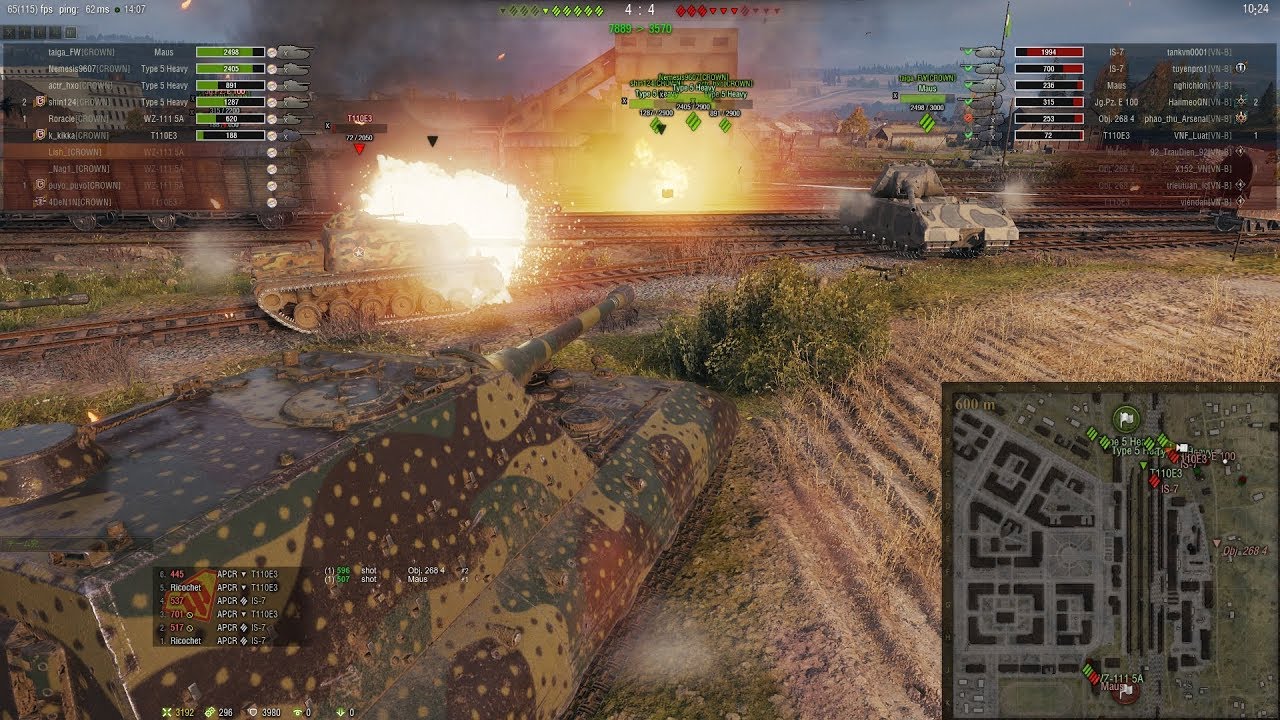 ps4 games 2019 【WoT：クランウォーズ】CROWN VS VN-B エンスク