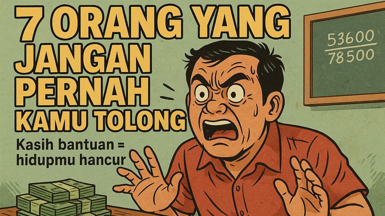 7 Tipe Orang yang Tidak Boleh Dibantu – Kisah Inspiratif Bikin Melek!