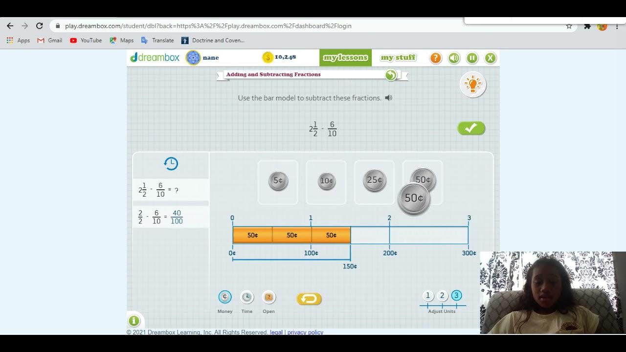 How To Do Ratios With Fractions On Dreambox