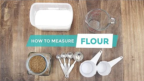 How to Measure Flour | Yummy Ph