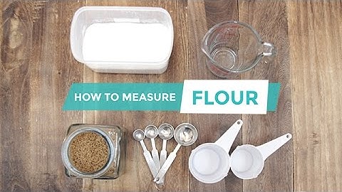 How to Measure Flour | Yummy Ph