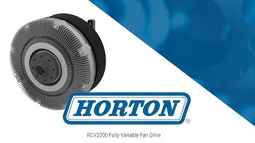 RCV Fully Variable Fan Drive
