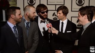 AUGUST BURNS RED: Grammys Red Carpet Interview