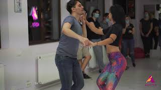 Nicholas and Cosmina | Bachata Dance | Jr - Otro Te Besa