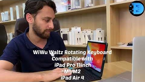 WiWu Waltz Rotating Keyboard for ipad Pro and Air