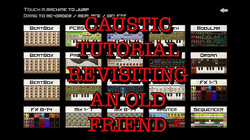 Caustic - Getting Started Tutorial for the iPad - Is it Still Great in 2021? - I Think So