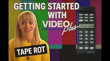 TAPE ROT: Getting Started With VideoPlus - Michaela Strachan Instruction Boring Video.