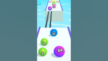 BALL RUN 2048 GAMING ❗ Ball game 3D ❗214❗ #AOLAGAMING