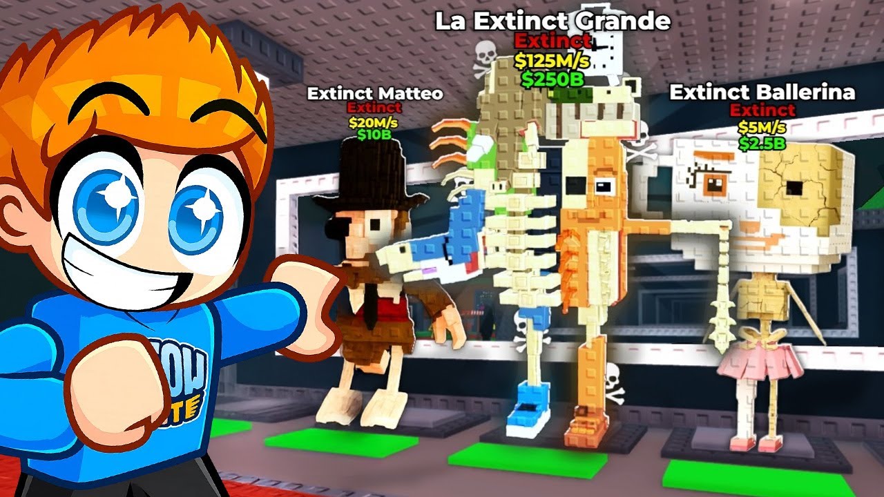 KUPIŁEM NOWE WYMARŁE BRAINROTY ☠️ w Roblox!