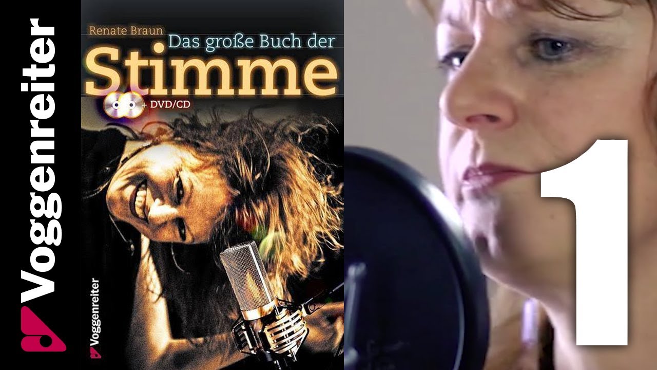 Wie singe ich richtig? Das Intro zu Renate Brauns, Das große Buch der Stimme.