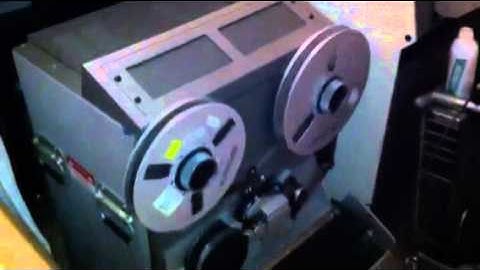 Ampex VPR3 playing the Band Aid Story documentary