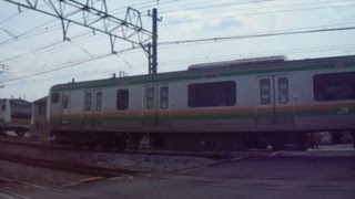 JR東日本　東海道線　E231系10両+E233系5両とE233系15両のすれ違い