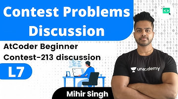 L7 | AtCoder Beginner Contest-213 discussion | Contest Problems Discussion | Mihir Singh