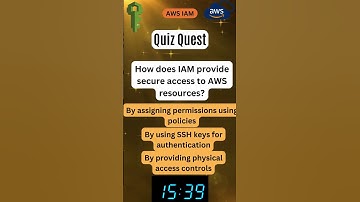 AWS IAM Explained: Quick Q&A Shorts  #aws #cloudcomputing #awslambda #youtubeshorts #iam