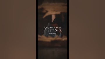 تلاوة هادئة الشيخ ماهر المعيقلي قال رب إني دعوة