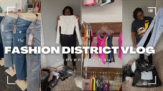 Vlog: LA fashion district, buying new inventory, inventory haul + more