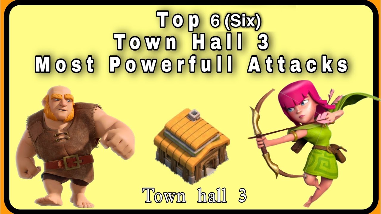 6 Easiest TH3 Attack Strategy 2022 in Clash of Clans - COC 