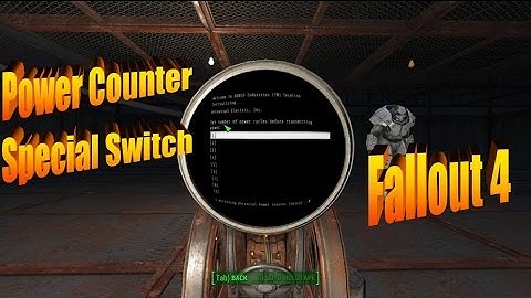 Introducing the Power Counter Switch in Fallout 4