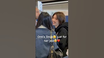 Your eyes say it all, Orm — you love Lingling so much 🥹❤️ #lingorm #love