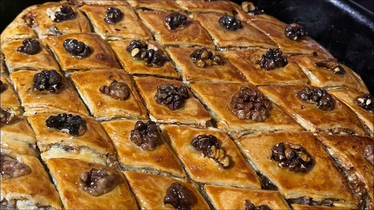 Пахлава легкий рецепт Пахлава оңай рецепт #пахлава #Бахлава # ...