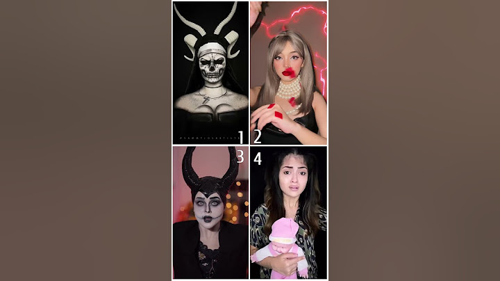 Halloween makeup 🎃💄 who is best? 1🆚2🆚3🆚4 #trending #shortvideo #shorts #halloween #song #viralvideo