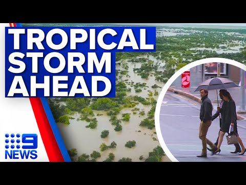 Heavy deluge likely to cause flooding and road closures in queensland | 9 news australia