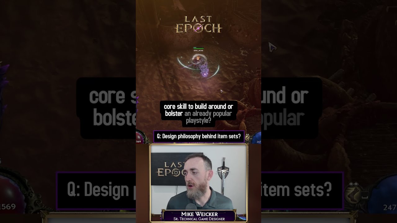 What's the design philosophy behind set items? #LastEpoch #ARPG #Gaming