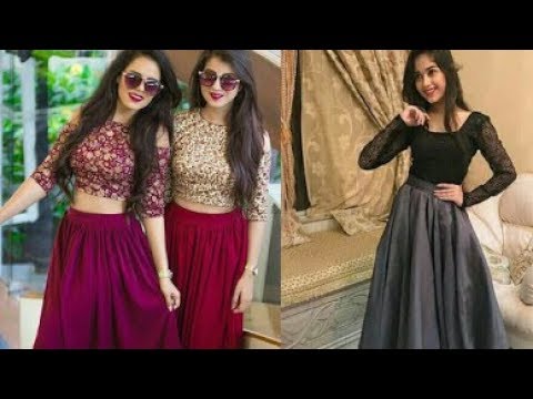 fancy crop top dress