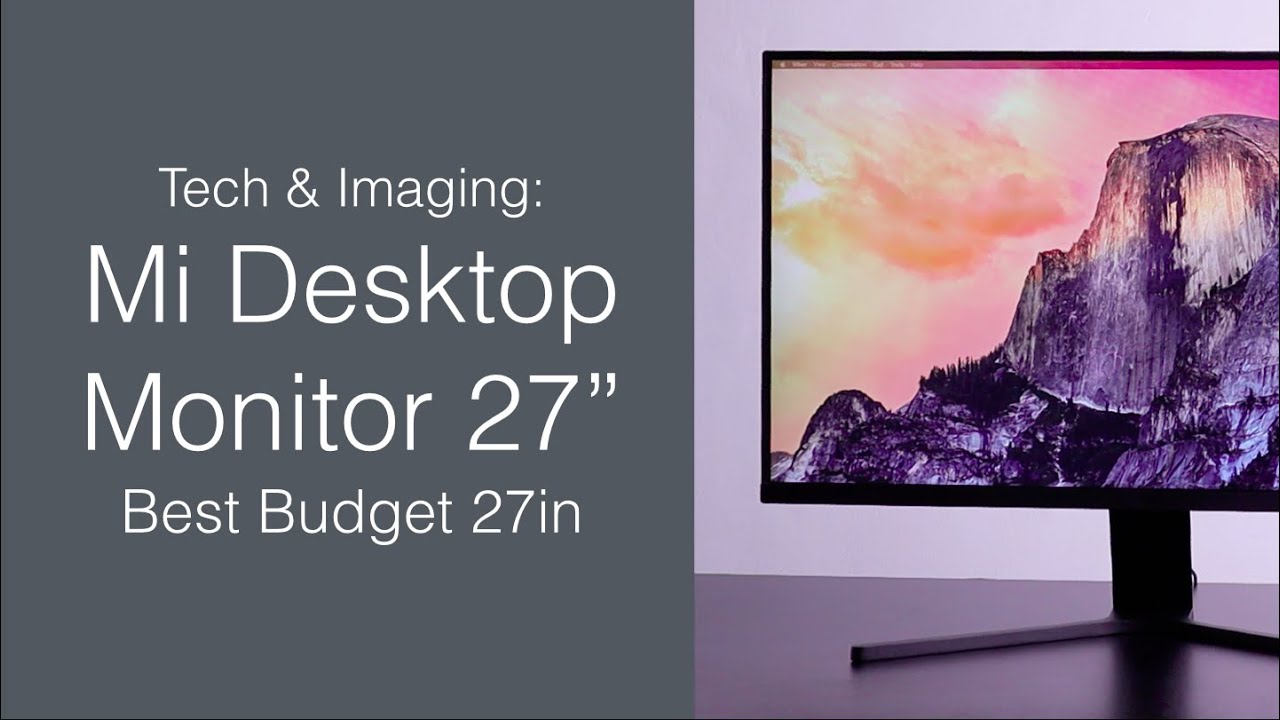 Este barato monitor Xiaomi es el compañero perfecto para tu PC: 27