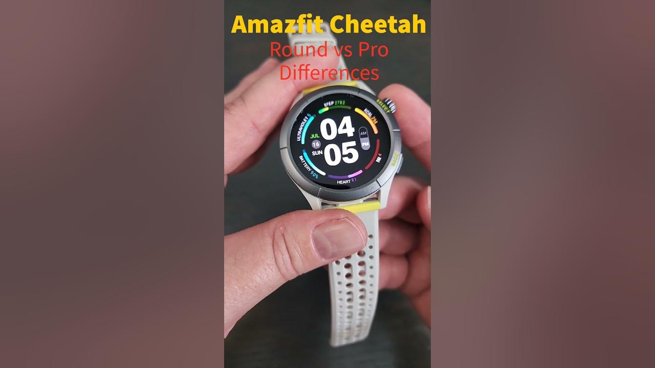 New Amazfit Smartwatch- Cheetah Round vs Cheetah Pro, the differences! 