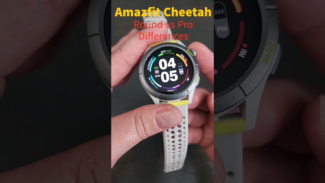 Amazfit Cheetah and Cheetah Pro leak as new sports-orientated