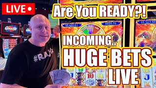 INSANE NIGHT IN CASINO! ? GOING LIVE WITH $50,000 PLAYING ONLY HIGH LIMIT SLOTS!