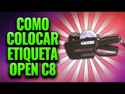 Como colocar etiqueta