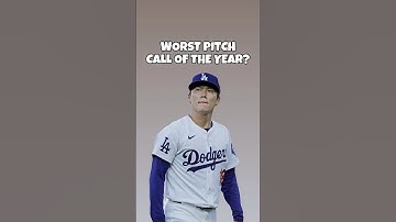 Umpire costs Yoshinobu Yamamoto an immaculate inning 🤦‍♂️