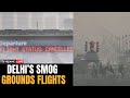 Delhi Air Pollution Crisis LIVE: Thick Smog Blankets Delhi-NCR, Disrupts Flight Operations