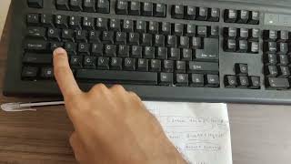 Explain characteristics of touch screen and keyboard 18cs734 Uid in kannada module 4
