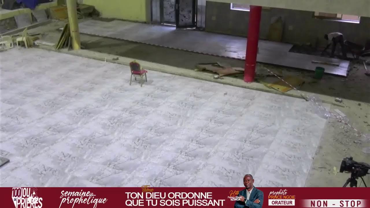 ✔Thème :TON DIEU ORDONNE QUE TU SOIS PUISSANT comme Orateur :PROPHETE PRINCE NGOIE