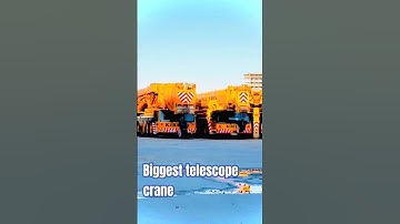biggest hydraulic telescope crane heavy machine  #crane #xcmg #crawlercrane #construction
