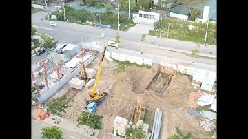 Tiến độ xây dựng nhà phố đất nền Khải Vy ( Q7 Saigon Riverside ), Đào Trí, Quận 7