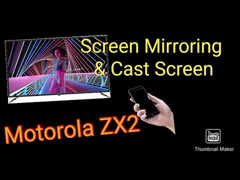 Update Screen Mirroring and Casting in Motorola ZX2